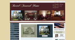 Desktop Screenshot of bartelfuneralhome.com