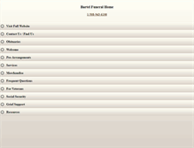 Tablet Screenshot of bartelfuneralhome.com